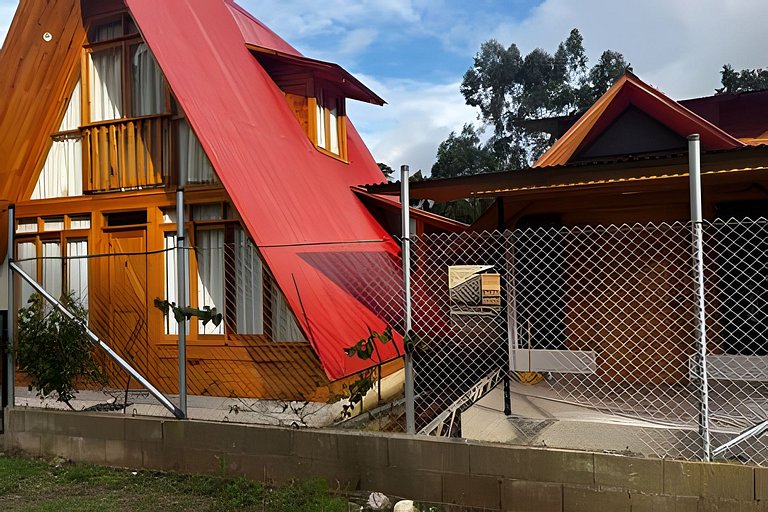 Hermoso bungalow en el campo